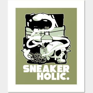 Sneaker Holic Jade Horizon Posters and Art